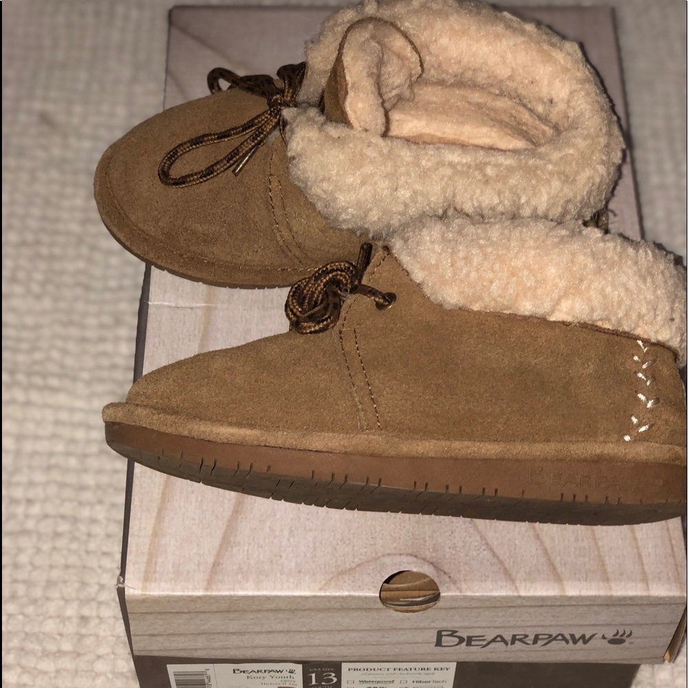 BearPaws slip on booties
